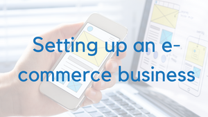 Setting an e-commerce business - August 16-20