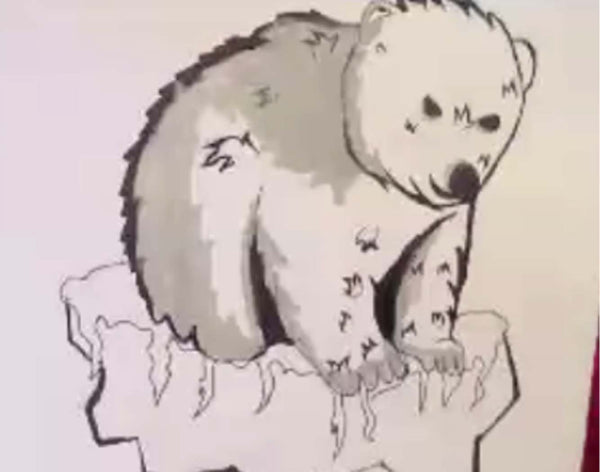 数码动物：北极熊